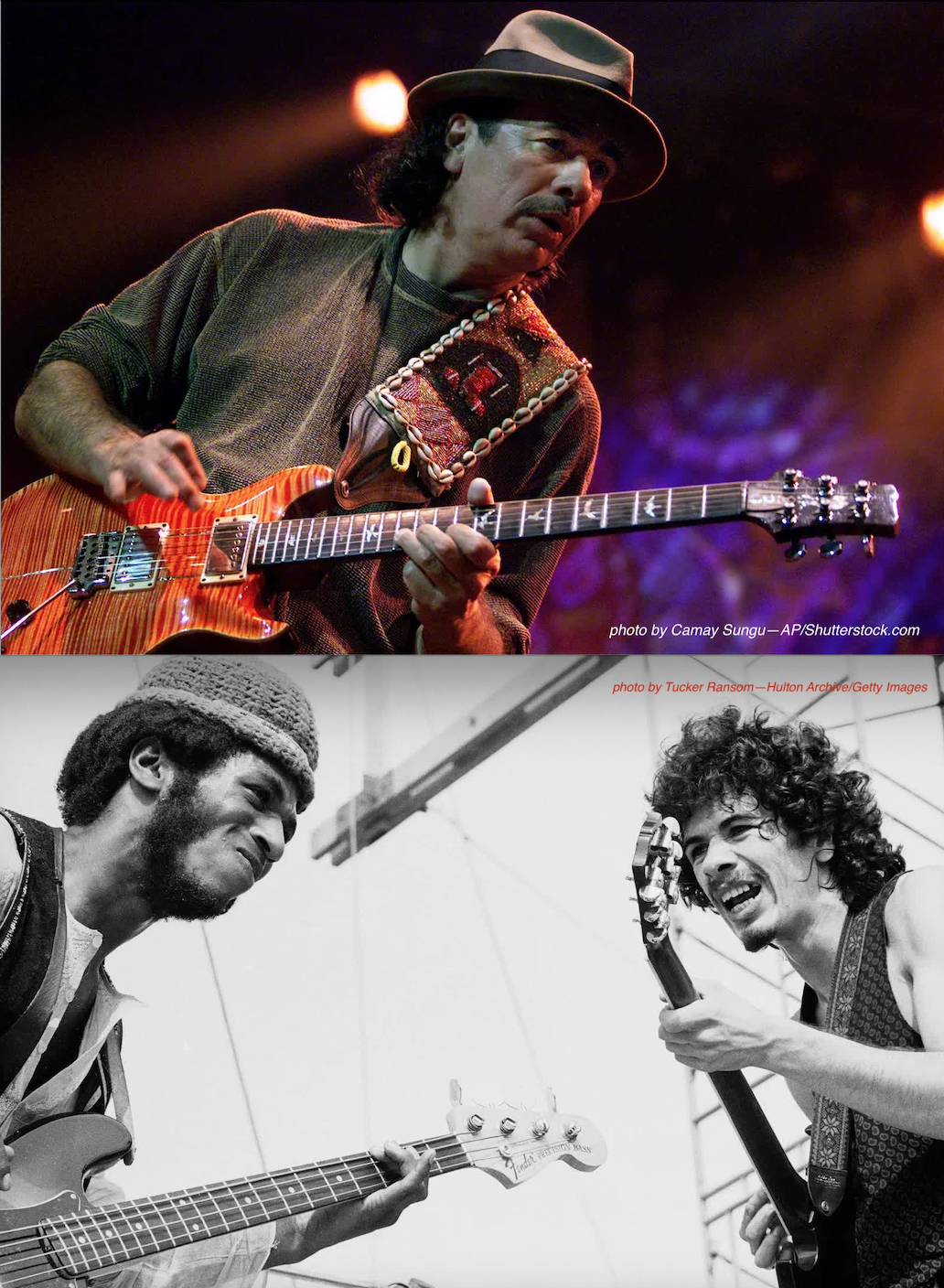 Carlos Santana in concert, 2000